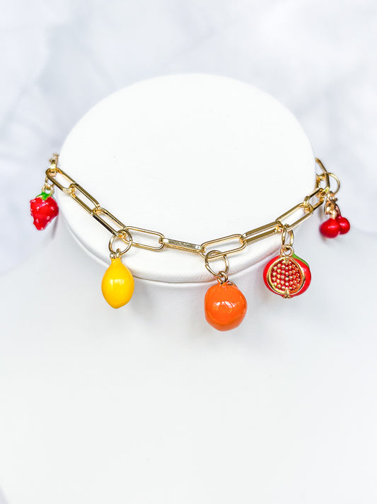 Fruit Salad Charm Bracelet - Beadsmith