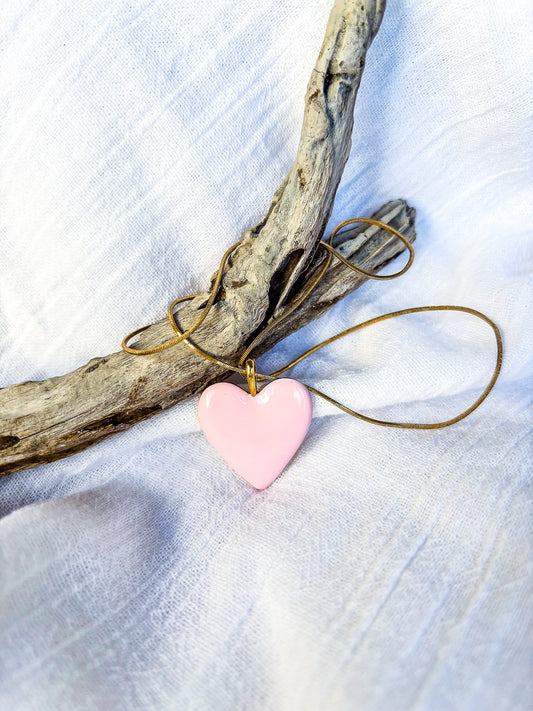 Baby Pink Gold Plated Heart - Beadsmith