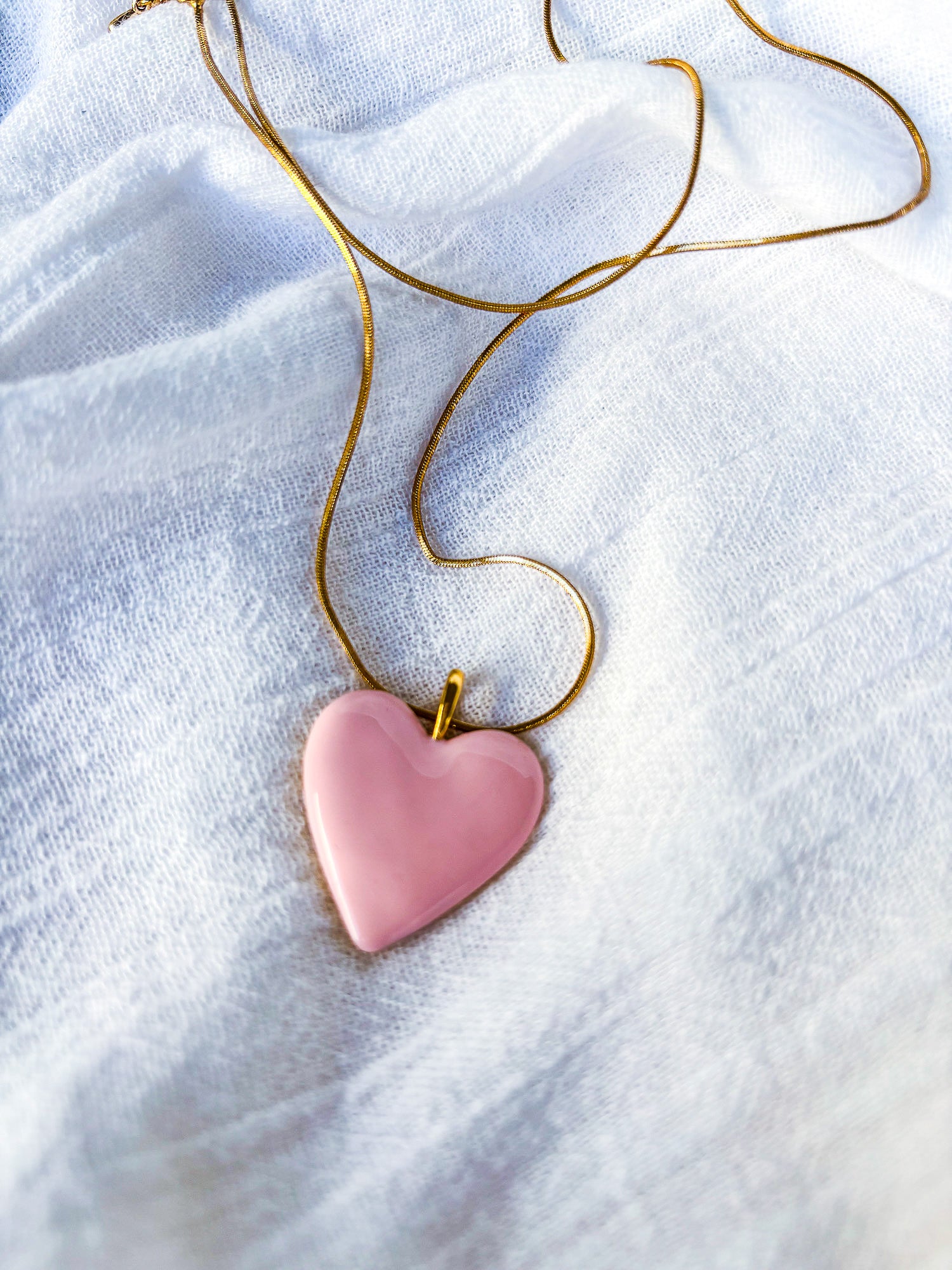 Baby Pink Gold Plated Heart - Beadsmith