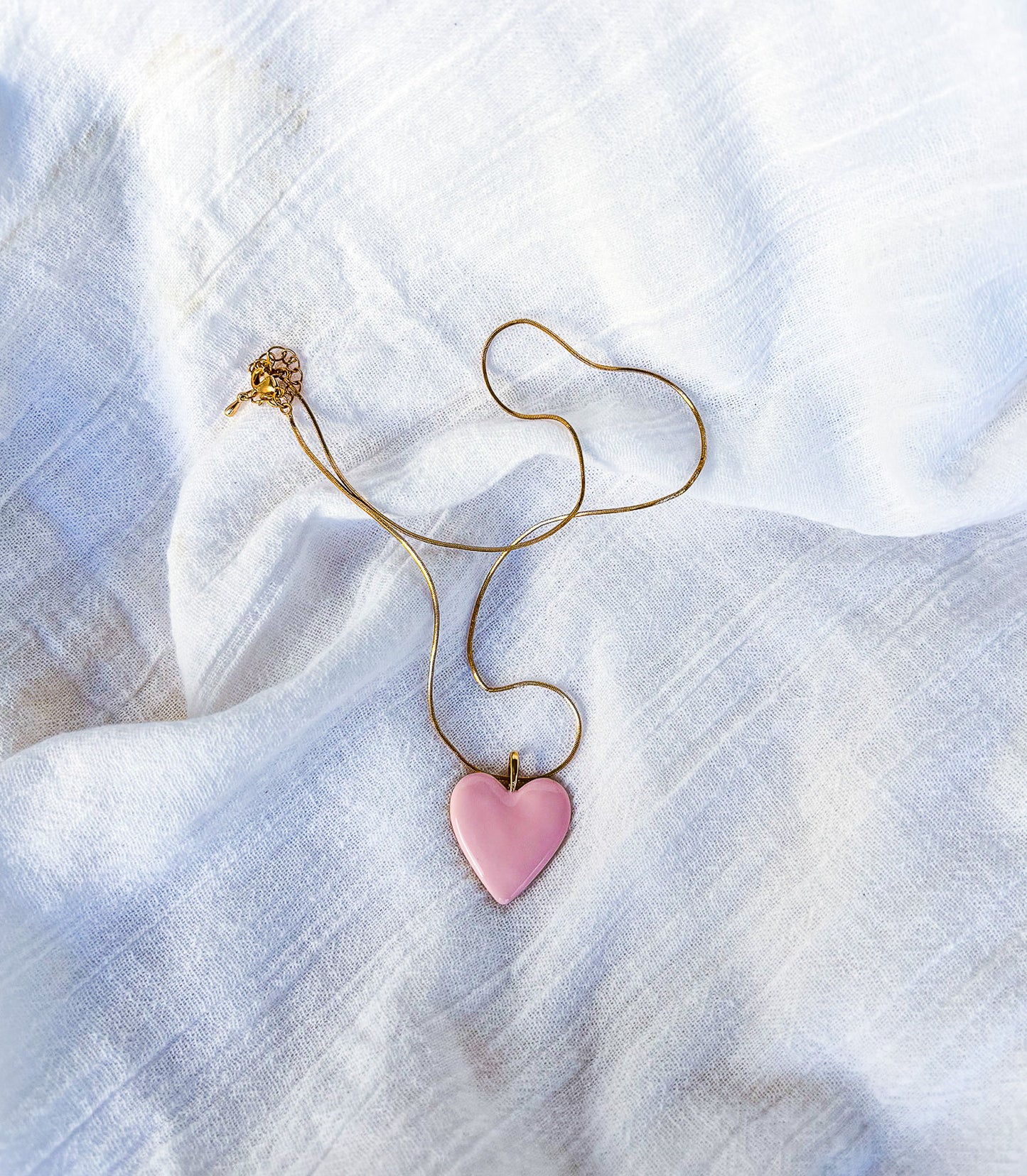 Baby Pink Gold Plated Heart - Beadsmith