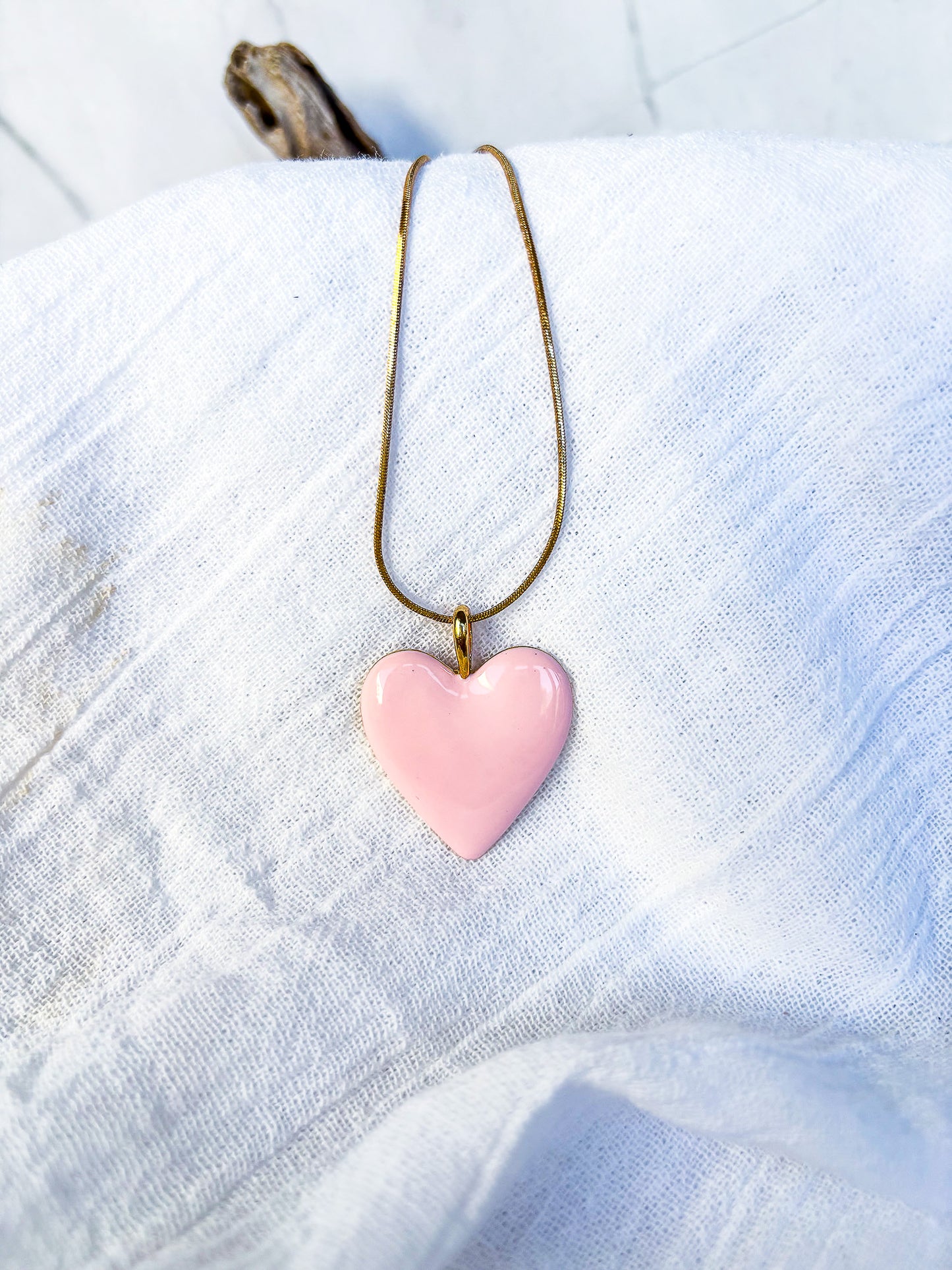 Baby Pink Gold Plated Heart - Beadsmith